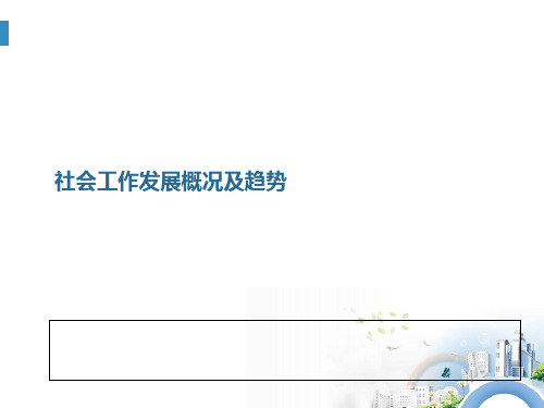 社会工作发展概况及趋势讲义(PPT 58张)