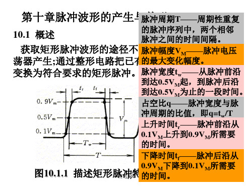 《脉冲波形的产生》PPT课件