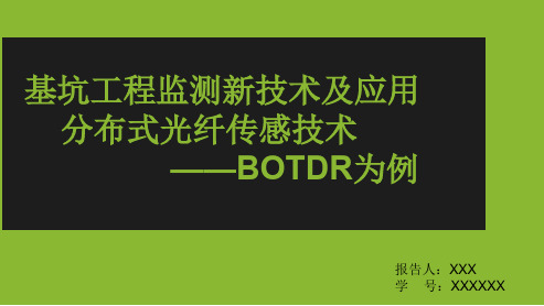 检测新技术BOTDR