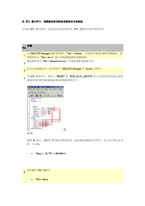 STEP7STL源文件应用技巧