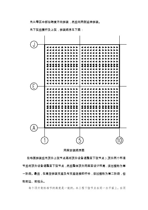 经典网架顶升方案