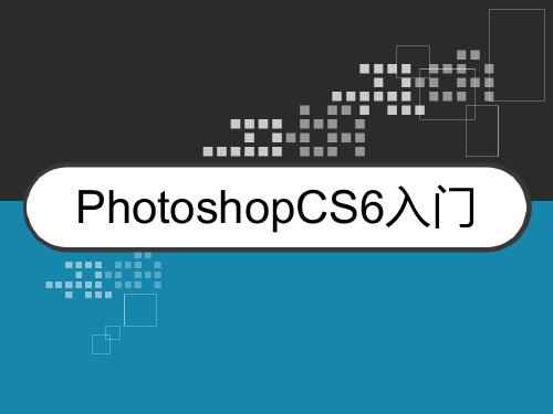 项目 PhotoshopCS6入门 PPT