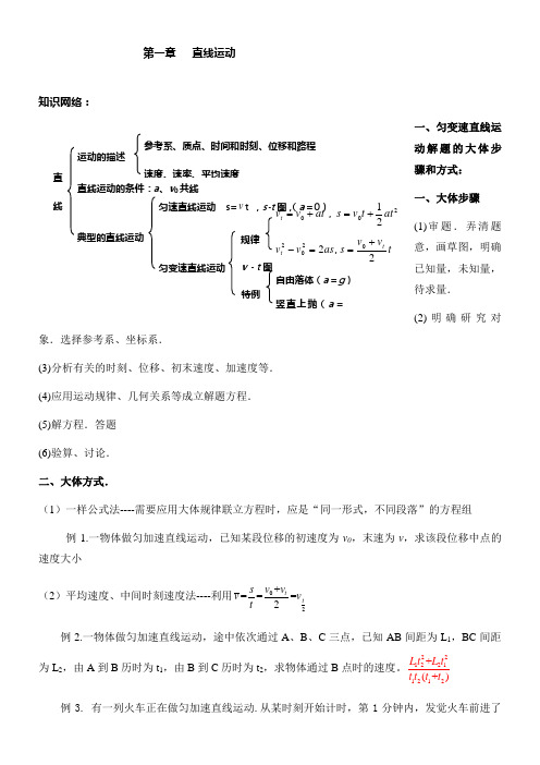 第一章直线运动