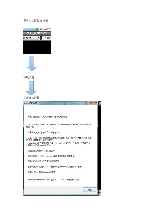 燕秀快捷键设置图文教程