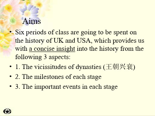 British_History 1 英语国家概况 英国历史相关