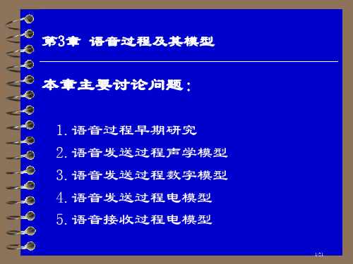 《语音信号处理》讲稿省公开课金奖全国赛课一等奖微课获奖课件