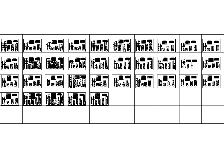 铁塔图集cad版本(可编辑修改)