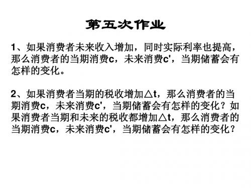 中级宏观经济学课件8