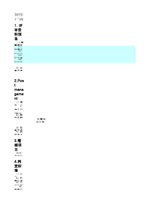 CHECKLIST-EN(验厂LIST)