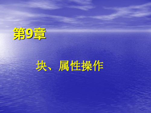 AutoCAD 2006中文版应用教程 9