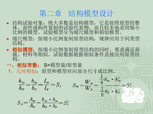 相似模型设计