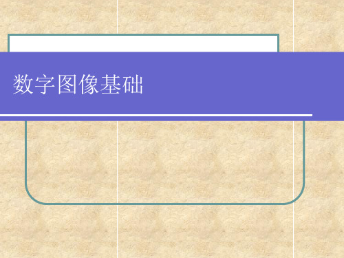 第1章数字图像基础ppt课件