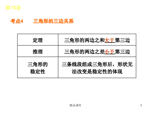 【精品教学课件】2020(新增5页)教版中考数学复习解题指导：第18讲 三角形_6-10