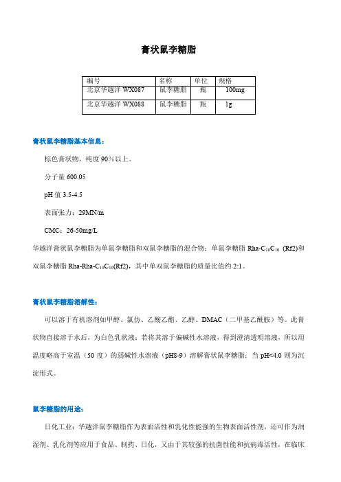 膏状鼠李糖脂 (1)