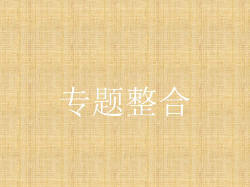 高中政治 专题五 中国社会主义市场经济的探索专题整合名师课件 新人教版选修2