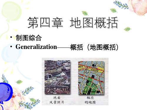 地图学新第4章地图概括