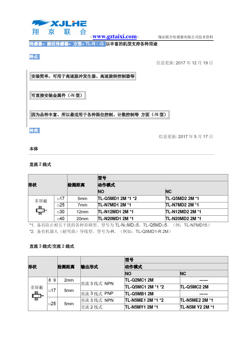 TL-Q5MD1-Z接近开关