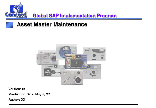 018三星集团SAP实施项目全套资料_培训资料_FI12-A- Asset Master Maintenance