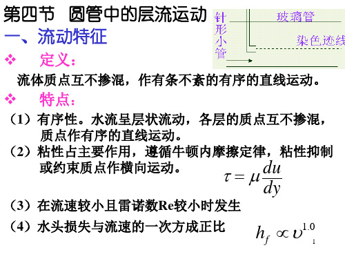 流体力学5-4层流运动