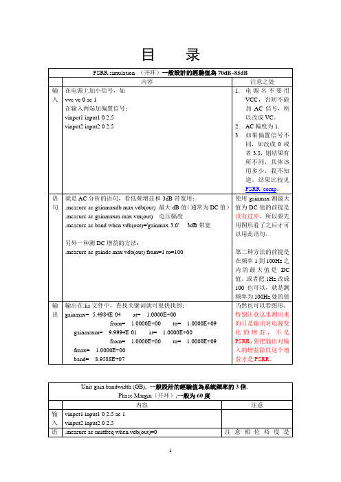 op仿真方法部分介绍