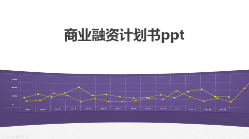 商业融资计划书ppt