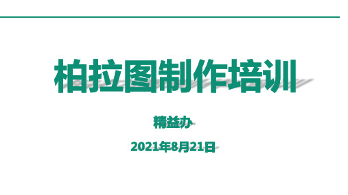 柏拉图制作培训课件