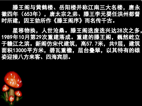 《滕王阁序》公开课共19页