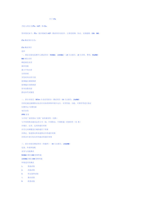 关于CTA