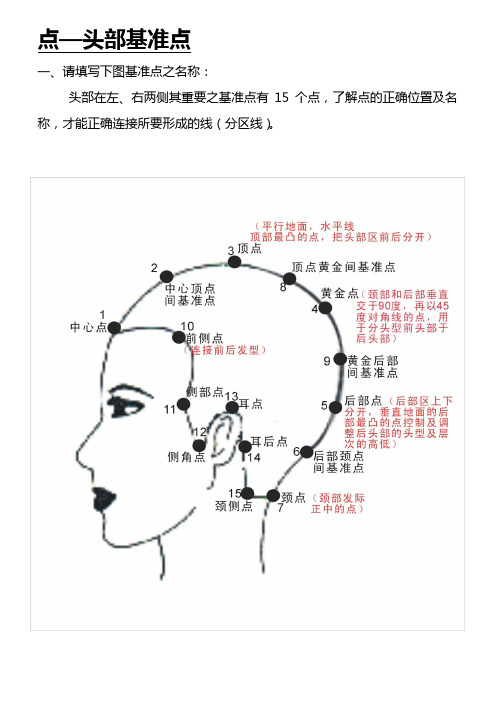 美发基础点、线、面