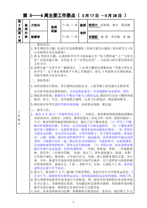 徐小第5.6周工作要点(定稿)