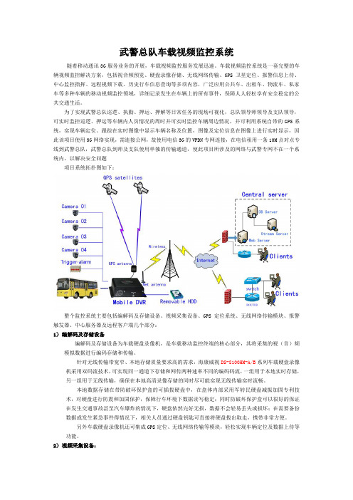 武警车载监控