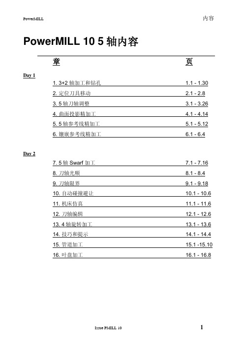 PM 10五轴教程-中文