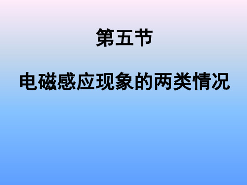 动生电动势与洛伦兹力有关