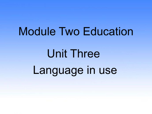 外研版英语九年级上册Module2Unit3(共31张PPT)