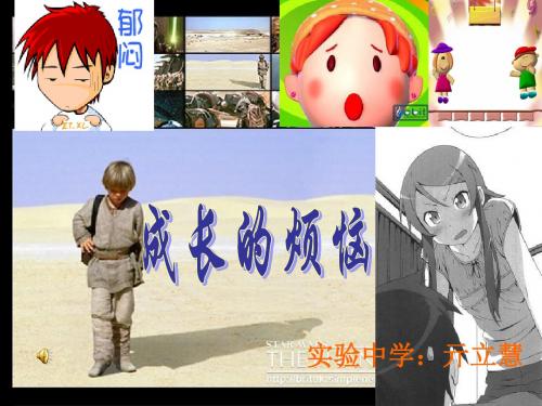 综合性学习成长的烦恼 共10页