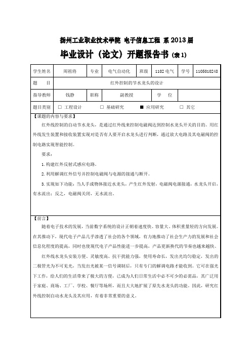 张静雅开题报告