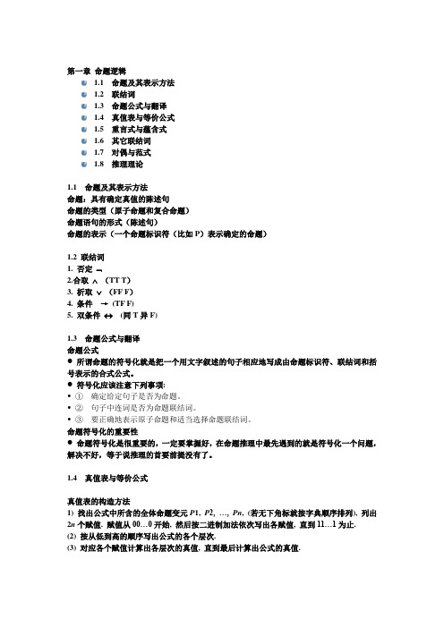 离散数学串讲