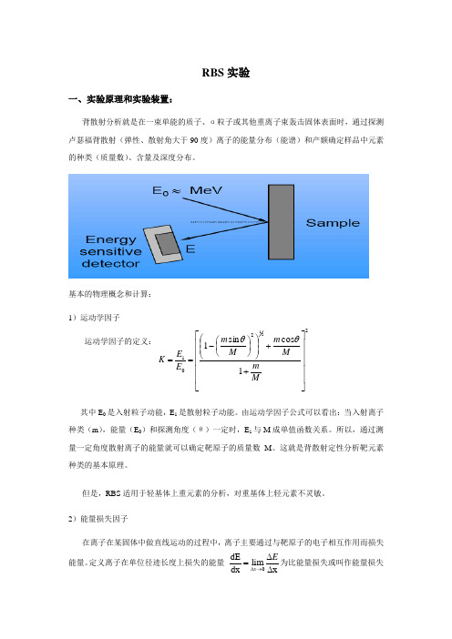 RBS实验报告