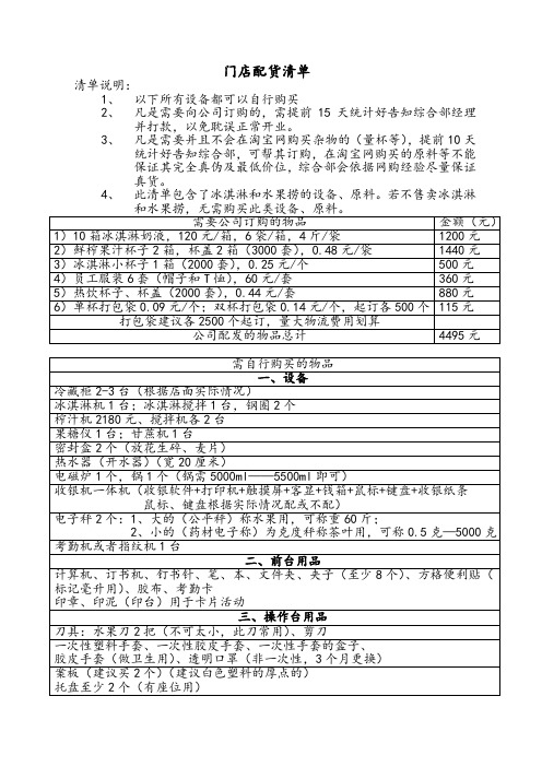 VQ鲜榨果汁单店基本机器配置