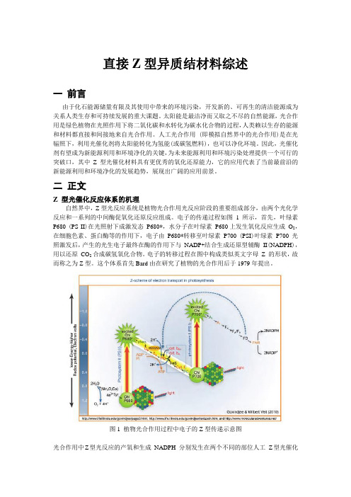 直接Z型异质结材料综述