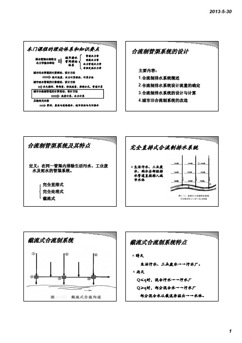 8合流制排水系统