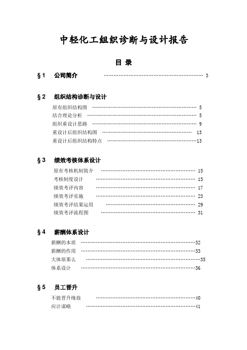 组织诊断与设计报告2