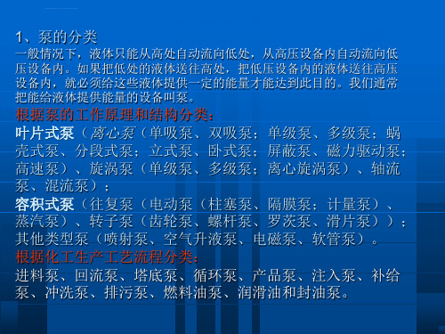 离心泵基本知识ppt课件.ppt