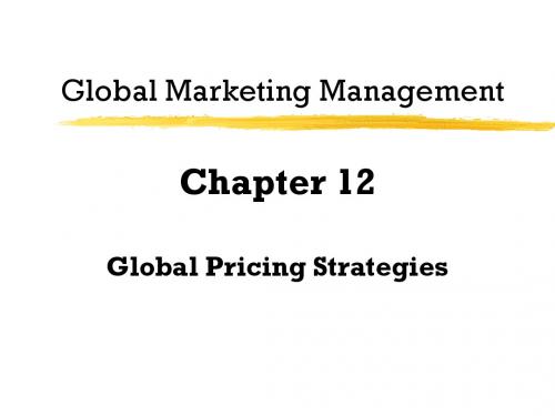 gmmch10 Pricing strategy
