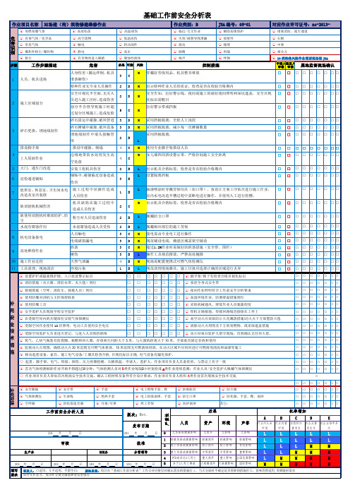 JAC安全分析表新 改