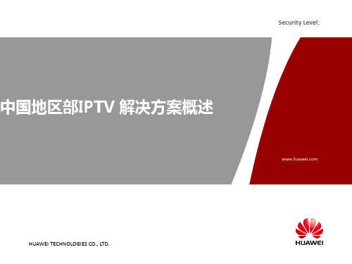 国内IPTV解决方案概述