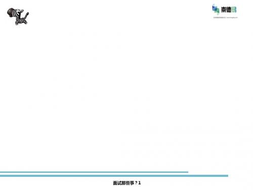 面试技巧培训讲义(PPT 36张)