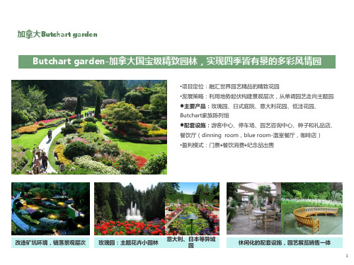 加拿大布查特花园Butchart garden