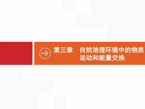 高考地理中图版一轮总复习课件：3.1 大气的受热过程与热力环流