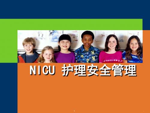 NICU 护理安全管理PPT演示课件